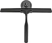 Qiliwiki Shower Squeegee - Window Squeegee Efficient Cleaning Tool, Easy Storage, Non-Slip Handle, Spare Blade, Hand Wiper for Shower Doors, Mirrors, Windows, and Car Glass