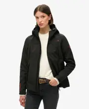 Hooded Classic Trekker Jacket | Black