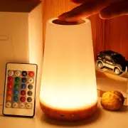 Night Light, Dimmable Touch Lamp for Bedroom, Portable Table Bedside Lamp, 5