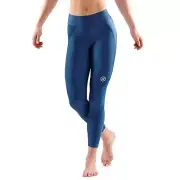 SKINS Compression Series-3 Women's Long Tights Marine Blue Small New with Tags