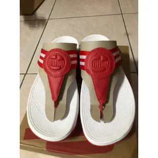 全新品 FitFlop WALKSTAR TOE-POST SANDALS 經典復刻LOGO夾腳涼鞋 女