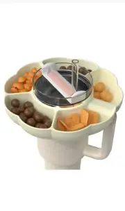Snack Bowl for Stanley 40 oz Tumbler with Handle, Tumbler Snack Tray Compatible
