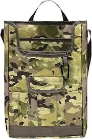 Backseat Car Organizer - Car Seat Storage Backseat Organizer,Kick Mat Tablet Holder Waterproof Bag with Adjustable Strap, Road Trip Must Haves