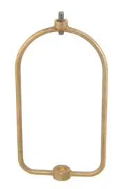 B&P Lamp® 7 1/2" Heavy Duty Boudoir Lamp Harp