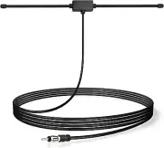 Car FM AM Radio Dipole Antenna Adhesive Mount for Head Unit CD Media Receiver