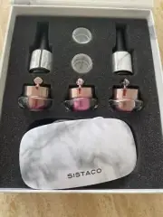 Sistaco nail powder complete system. Opened but only "pink shatter" tried.