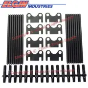 New Push-Rod, Guide Plate & 7/16" Rocker Arm Stud Kit sb Chevy 400 350 327 283