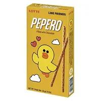 在飛比找樂天市場購物網優惠-樂天LOTTE PEPERO巧克力夾心棒 50g【康鄰超市】