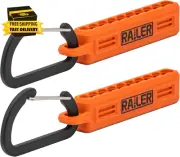 Screwdriver Bit Holder Storage Organizer – 10-Hole Orange Bit Holder 2 Pack