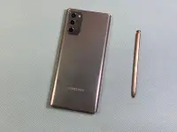 在飛比找Yahoo!奇摩拍賣優惠-SAMSUNG Note 20 5G 台灣公司貨二手粉色三星