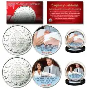 ROYAL BABY SUSSEX ARCHIE Prince Harry & Meghan Markle RCM Canada 2-Coin Set