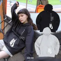 在飛比找蝦皮商城優惠-NIKE NSW HOODIE 串標 標語 內刷毛 帽T 男