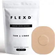Flexd - Freestyle Adhesive Patches (30 Pcs) - Libre Adhesive Patch Covers for CG