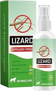 Lizard Repellentt - Natural Lizard Spray Repellents | Gecko Mist Outdoor, 50ml Herbals Lavender Oil Reptile Shield, Pet Critter Control Banish for Home, Pet Accessories