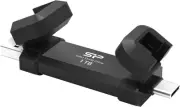 Silicon Power 1TB Portable SSD, USB 3.2 Gen 2, with Type-C and Type-A, up to 105