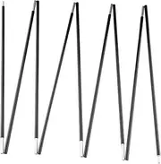 BRILLIANCE4U Tent Poles Replacement, Pre-Assembled Aluminum Tent Pole, 7001 T6 Heated Tent Rod