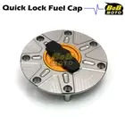 Nimble Quick Fuel Gas Cap GOLD For Honda CB 600F Hornet 05-13 12 11 10 09 08