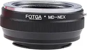 Hersmay Lens Adapter for Minolta MD Lens to E-Mount for Sony NEX-7 6 A7 A9 A7RIII A7RSIII A7R II A6500 A6300 NEX7 NEX6 NEX5 NEX-3 NEX-7K 5C Adapter Ring