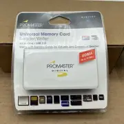 Promaster 6398 Universal Memory Card Reader / Writer USB 2.0 Compact SD MINI NEW