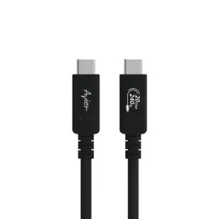 【Avier】Uni G2 USB4 Gen2x2 240W 高速資料傳輸充電線 2M(iPhone15適用)