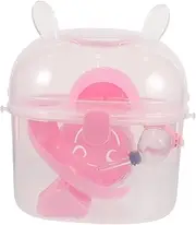Portable Hamster Carrier Travel Cage for Small Pets Guinea Pig Squirrel Chinchilla Outdoor Carrier Comfortable Plastic Material
