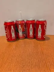Five Coke Cans Beijing 2008 Olympic Games Collector Series Empty Coca-Cola Soda