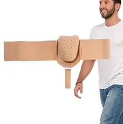 Hernia Support for Men | Left or Right Side Hernia Support Inguinal Hernia Belt,Hernia Truss Comfortable Groin Brace with Compression Pad for Men