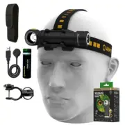 Armytek Wizard C2 Pro Max LR - 3870 Lumens Warm Light w/ Battery, holster, Bike