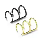 Fake Clip On Non Piercing Ear Cartilage Cuff Triple Helix Closure Ring