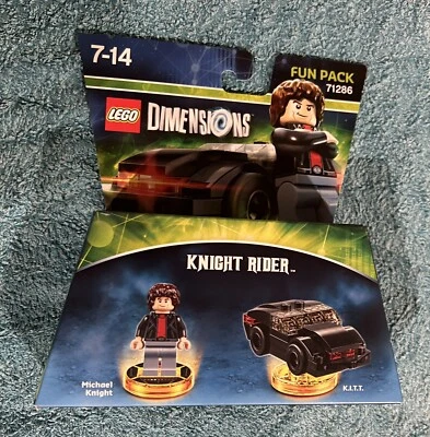 LEGO DIMENSIONS Knight Rider Fun Pack 71286 NEW SEALED DISCONTINUED RETIRED