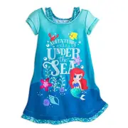 [Disney Store] Ariel and Flounder Adventures Nightshirts - New
