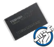 Sharp PN-LE801 DUNTKG780FM03 (KG780) IC3101 NAND Parts Kit