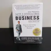 James Malinchak's MILLIONAIRE BUSINESS SECRETS. 6 CD Box Set. NEW. in Cello