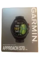 Garmin Approach S70 Premium Golf GPS Smart Watch AMOLED Black 47mm w/ Box
