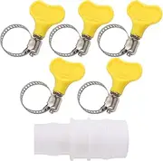 LUTQ Universal Dishwasher Drain Hose Adapter with Extension and Hose Clamps - Garbage Disposal Hose Connection Kit for Washer, Dishwasher and more