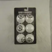 Sons of Anarchy Ping Pong Ball Set 6 Pack.