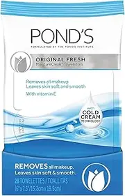 Ponds Towelettes Original Fresh 30 Count (30ml) (2 Pack)