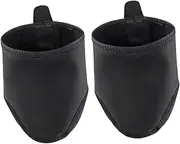 BESPORTBLE 1 Pair of Cycling Shoes Covers Warm Windproof Safe Riding Half Shoe Cover Overshoes for Riders Cycling Bicycles Size (Black,)