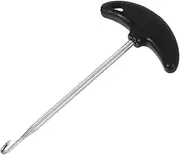Cabilock Motorcycle Exhaust Spring Hook: T Shaped Handle Exhaust Spring Puller Installer Hooks Tool With Rubber Coating For Motorcycle