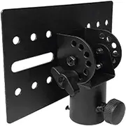 DJ Speaker Stand Tripod Pole - Heavy-Duty 35mm Metal Mount, Stable Support | Speaker Stand Adapter for Stage, Concerts, Events, Secure Tripod Base, Durable Internal Speakers Top Hat