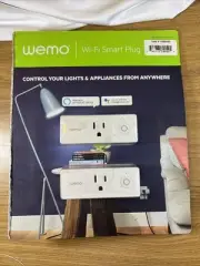 Wemo Mini Wi-Fi Smart Plug 2-pack Works with Alexa Google Assistant Nest