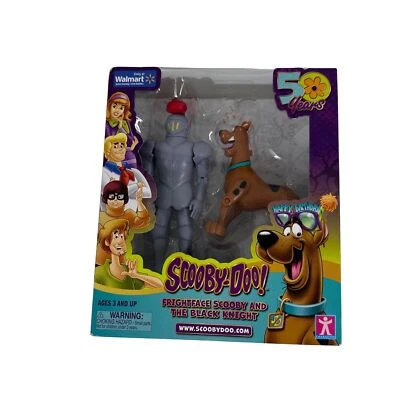 Scooby-Doo Frightface & The Black Knight Action Figure 50 Year Anniversary
