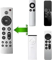 Newly Upgraded Universal Remote for Apple TV Remote and TV Control – Works with Apple TV Box Gen 1 2 3 4,4K, HD, All Generations (No Siri) and Simple TV Control Function