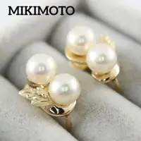 在飛比找蝦皮購物優惠-Mikimoto 耳環 珍珠 14k 日本直送 二手