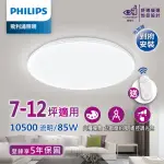 【PHILIPS 飛利浦】悅歆 LED 調光調色吸頂燈85W/10500流明-璀璨版(PA008)