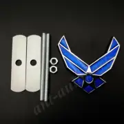 3D Metal U.S. Air Force USAF Hap Arnold Wings Car Front Grille Emblem Badge