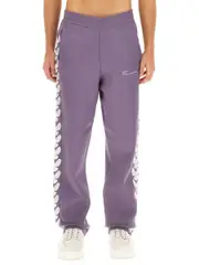 [3.PARADIS] 3.PARADIS-Jogging Pants With Logo-Uomo L