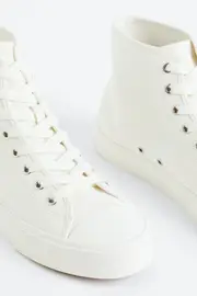 Canvas Hi Top Sneakers