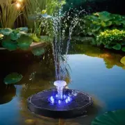 Floating Pool Fountain with Underwater Light Show