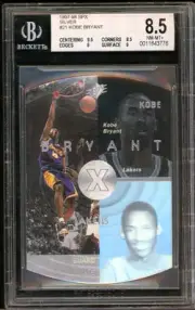 1997-98 Upper Deck SPx Kobe Bryant Silver BGS 8.5
